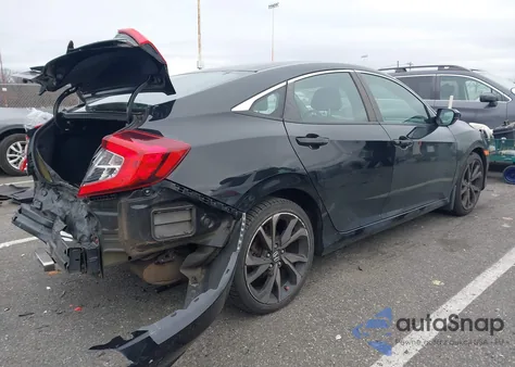 2020 Honda Civic Sport from USA, damaged, VIN 2HGFC2F88LH587771